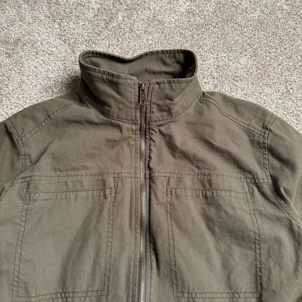 OLD NAVY "OLIVE" FLIGHT JACKET - Picture 2 of 5